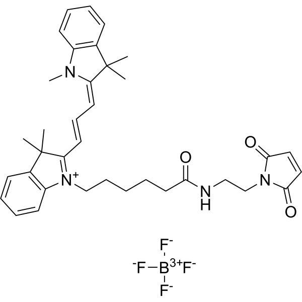 Cyanine3 maleimide tetrafluoroborate 2755154-93-7